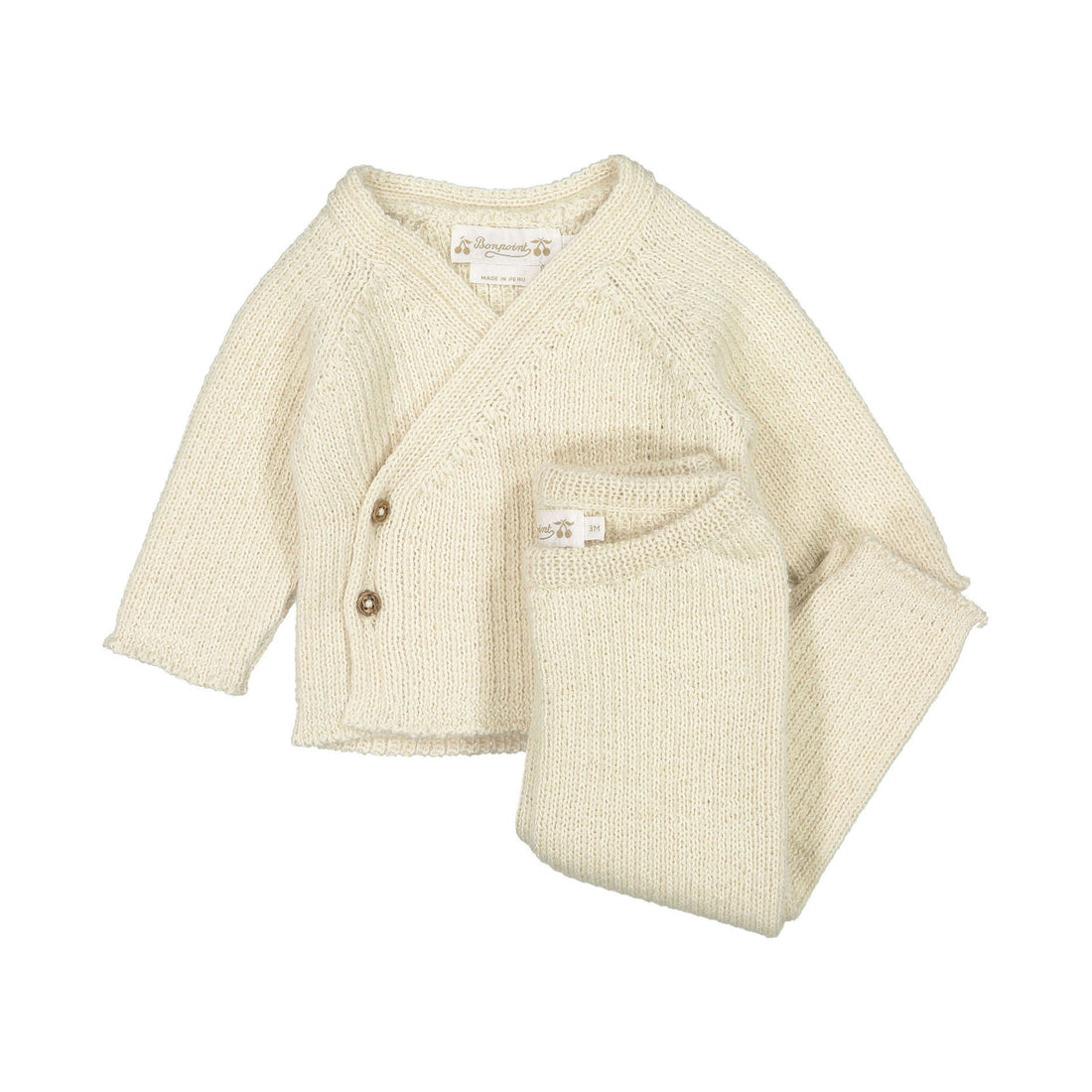 Bonpoint Milk Theva Knit Set