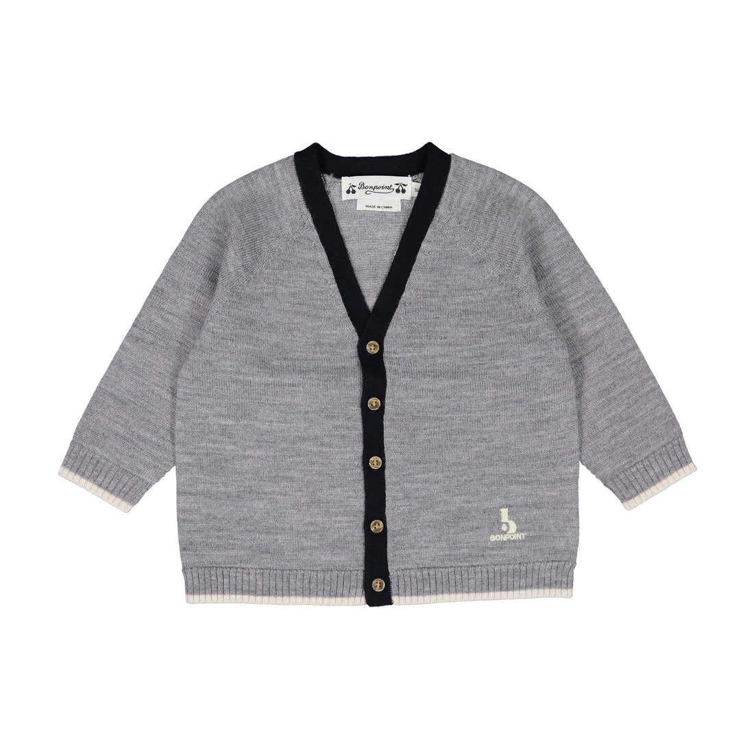 Bonpoint Marine Teotim Baby Cardigan