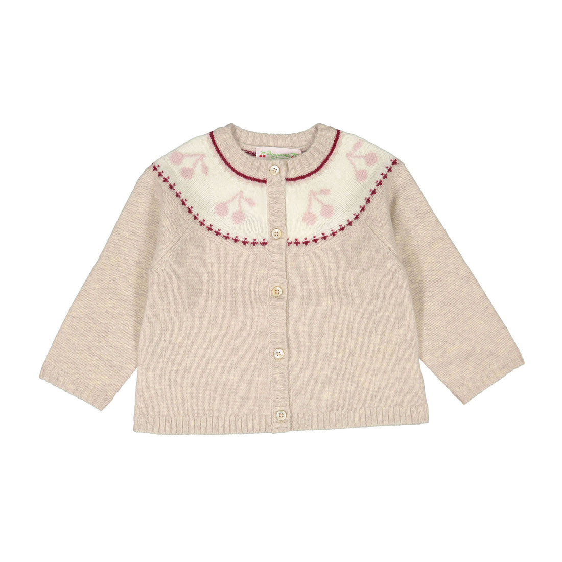 Bonpoint Ecru Tatiana Baby Cardigan