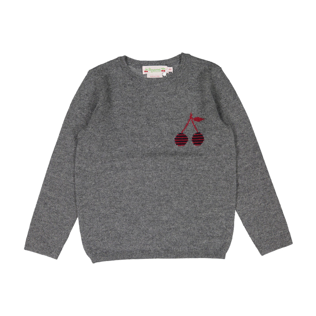 Bonpoint Grey Brunelle Sweater