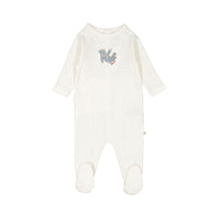 Bonpoint Milk Polar Bear Footie