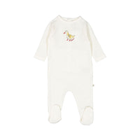 Bonpoint Milk Duck Footie