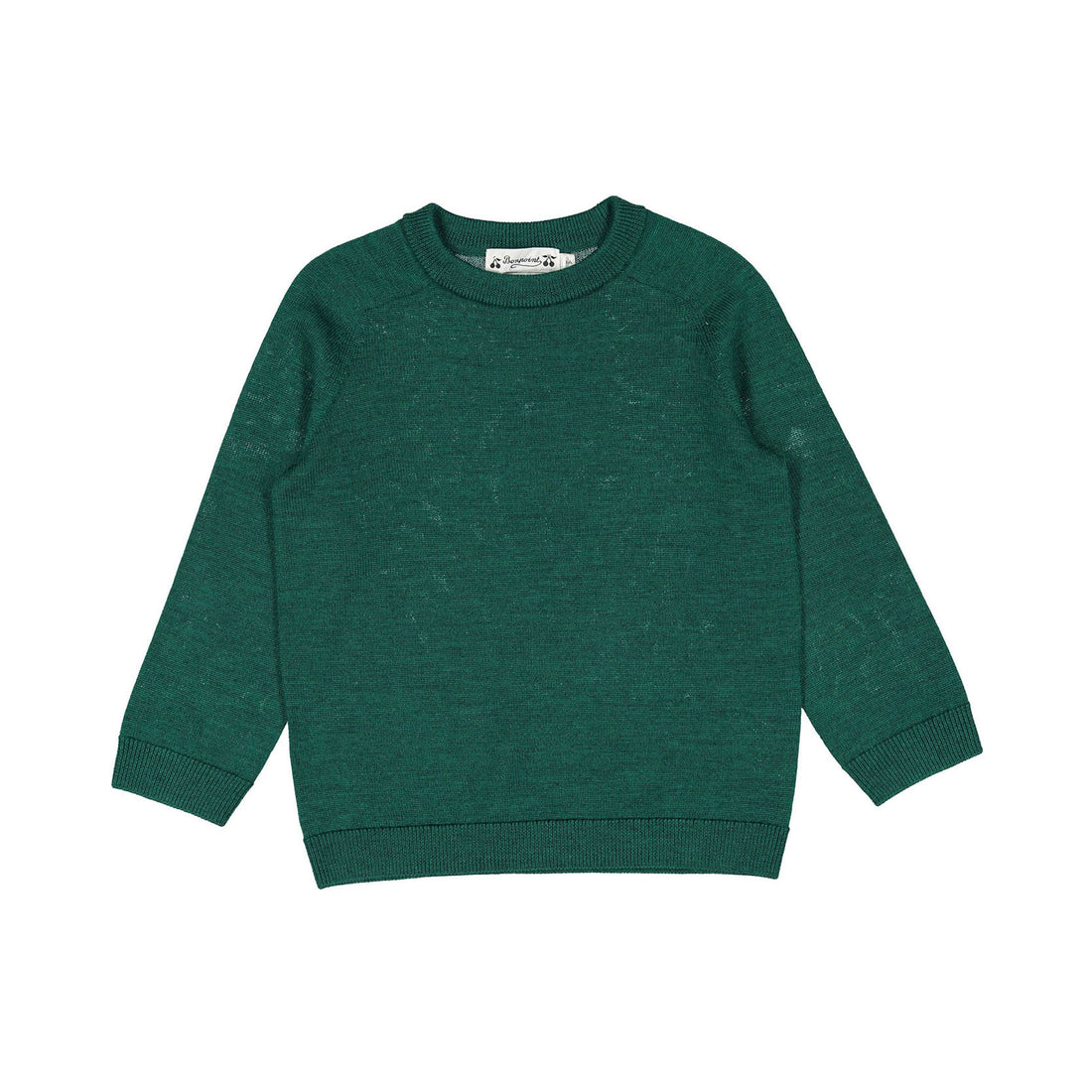 Bonpoint Green Bown Sweater