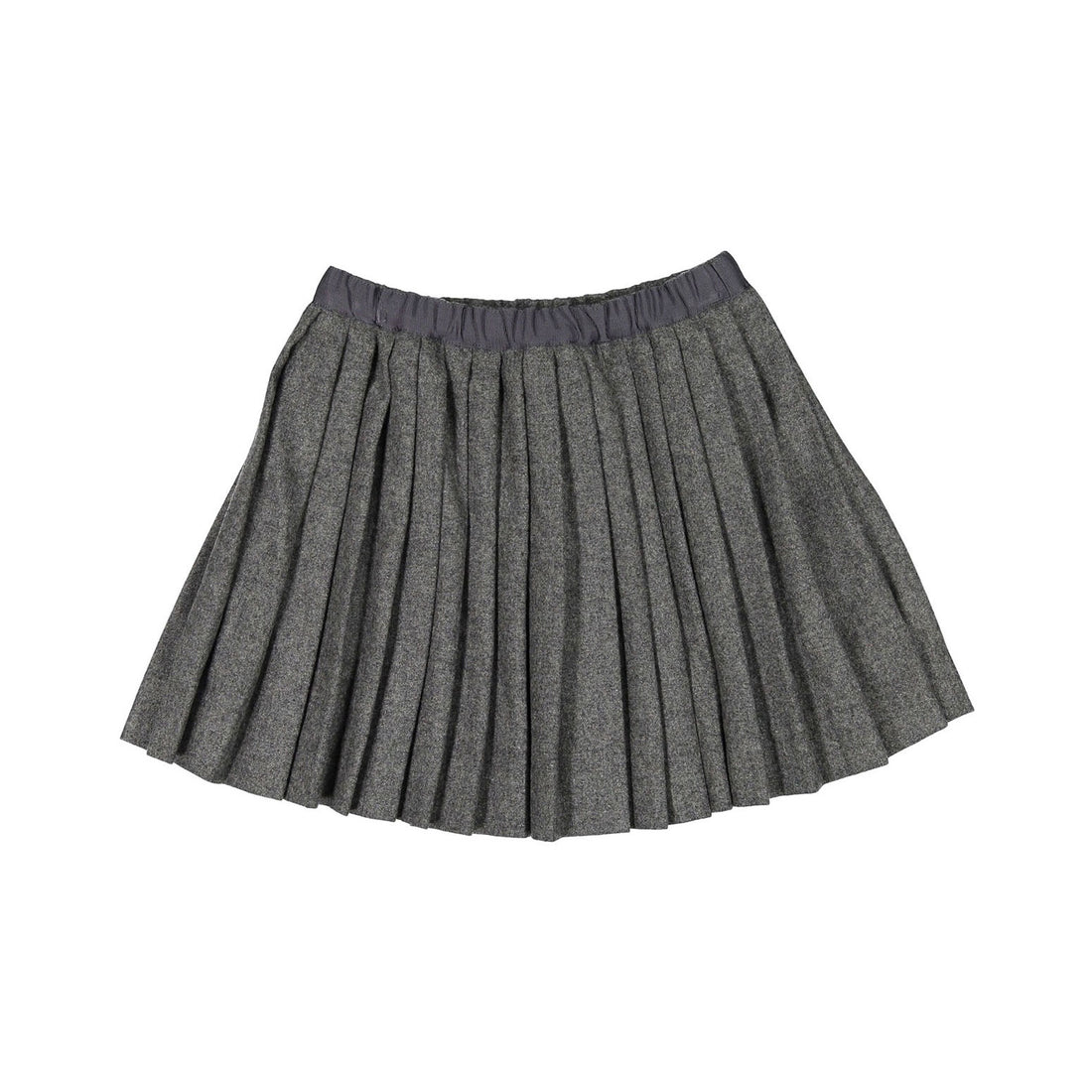 Bonpoint Grey Pleated Jais Skirt