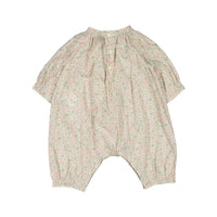 Bonpoint Rose Floral Luce Long Romper