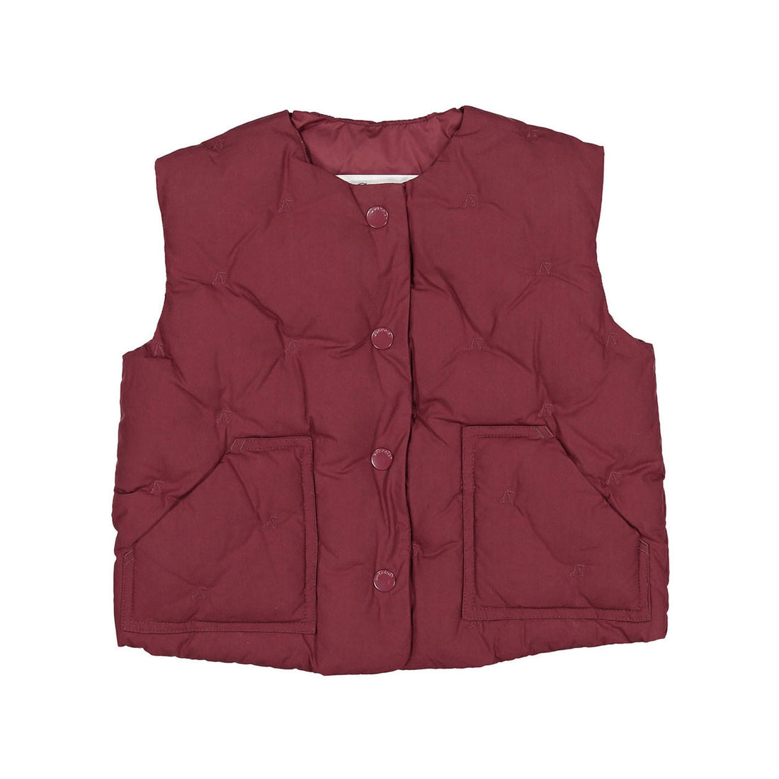 Bonpoint Bordeaux Daila Puffer Vest