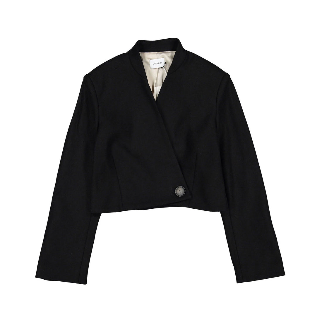 Unlabel Black Cropped Blazer