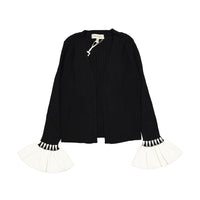 Twinset Black Rib Top Set