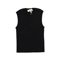 Twinset Black Rib Top Set