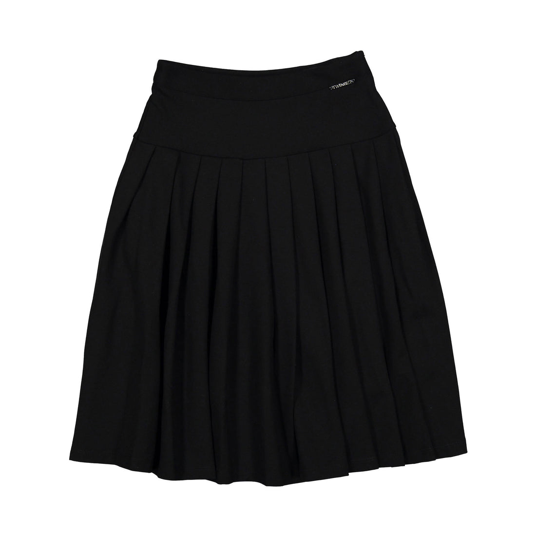 Twinset Black Long Pleated Skirt