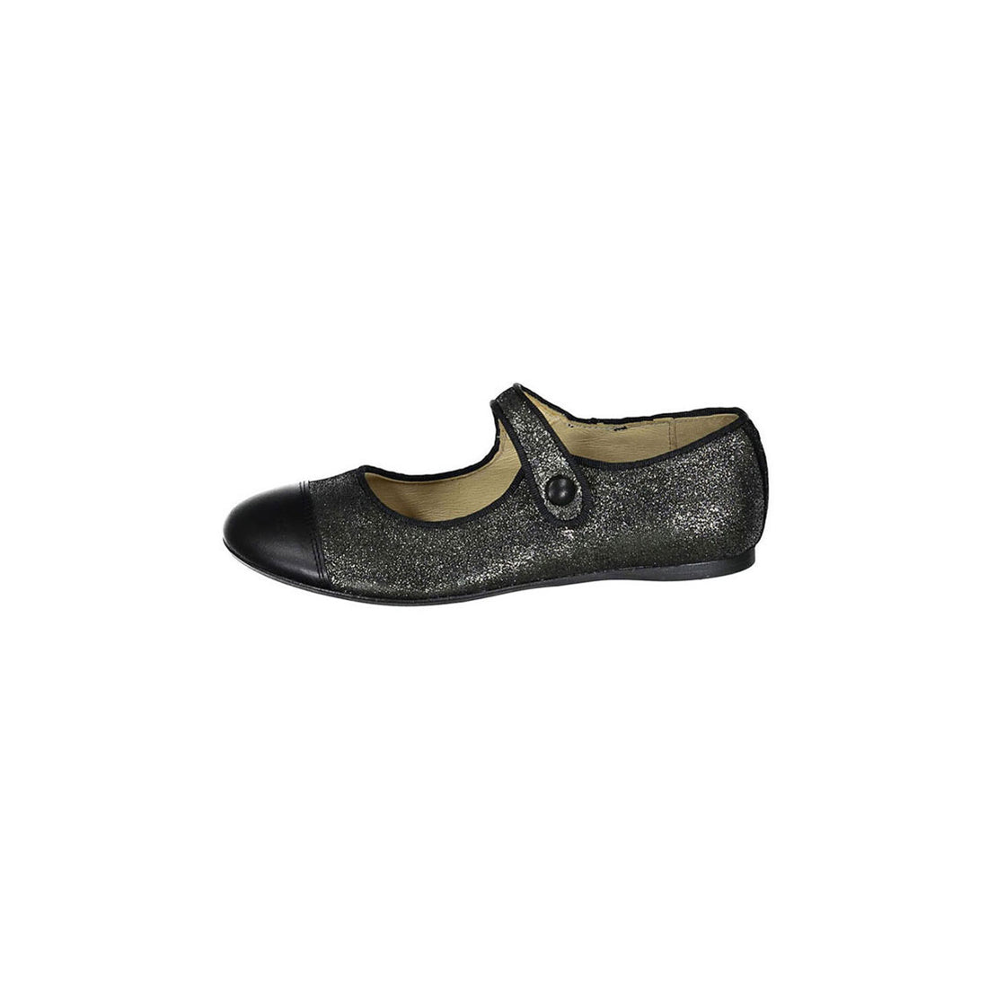 Tocoto Vintage Grey Kid Mary Janes