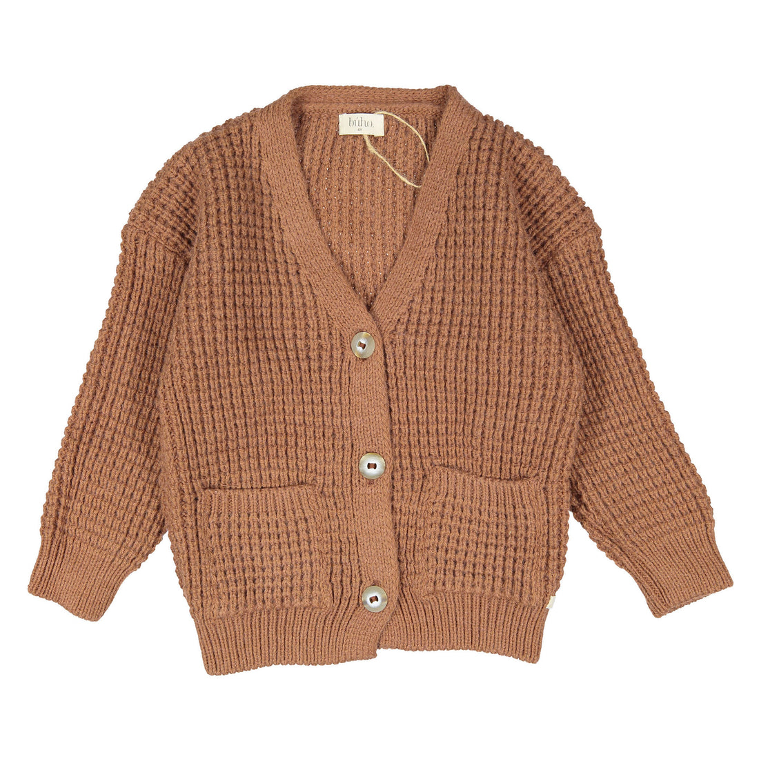 Buho Cocoa Pockets Cardigan