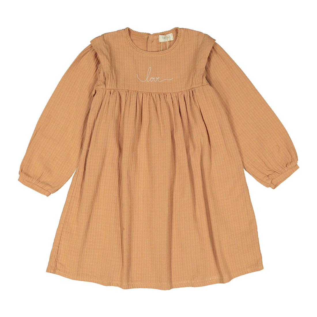 Buho Cinnamon Plain Dress