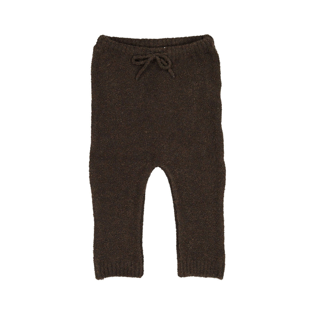 Tocoto Vintage Brown Ribbed Knit Baby Leggings