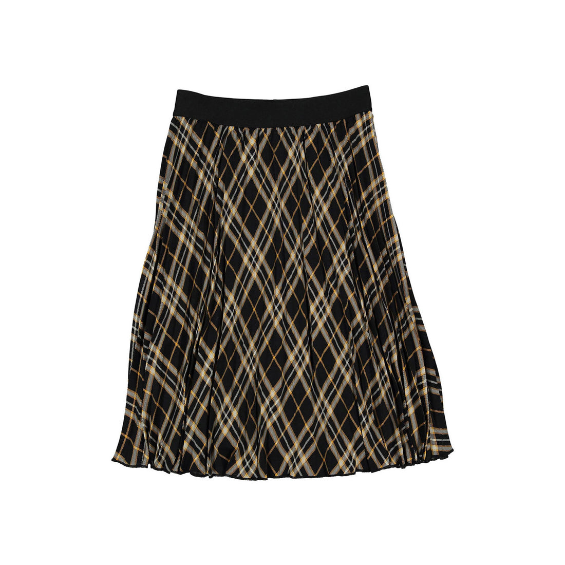 Ava and Lu Argyle Pleated Skirt