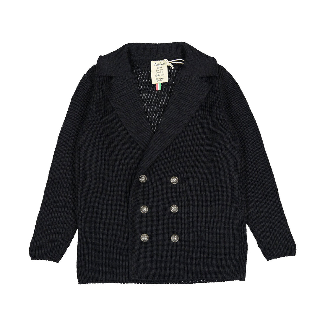 Nupkeet Black Balaton Knit Blazer