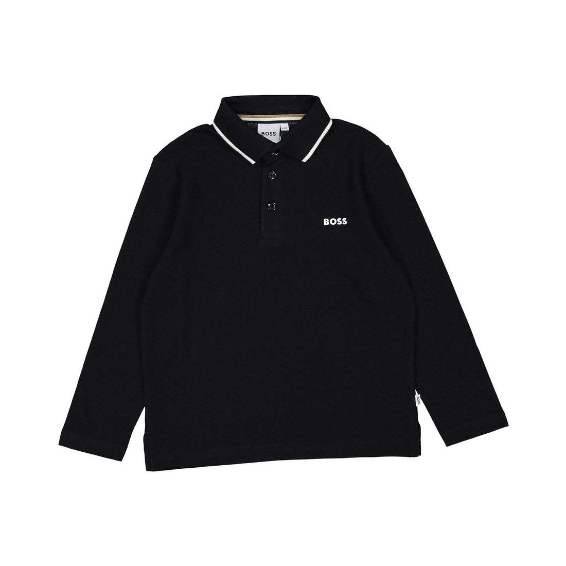 Hugo Boss Black Long Sleeve Polo