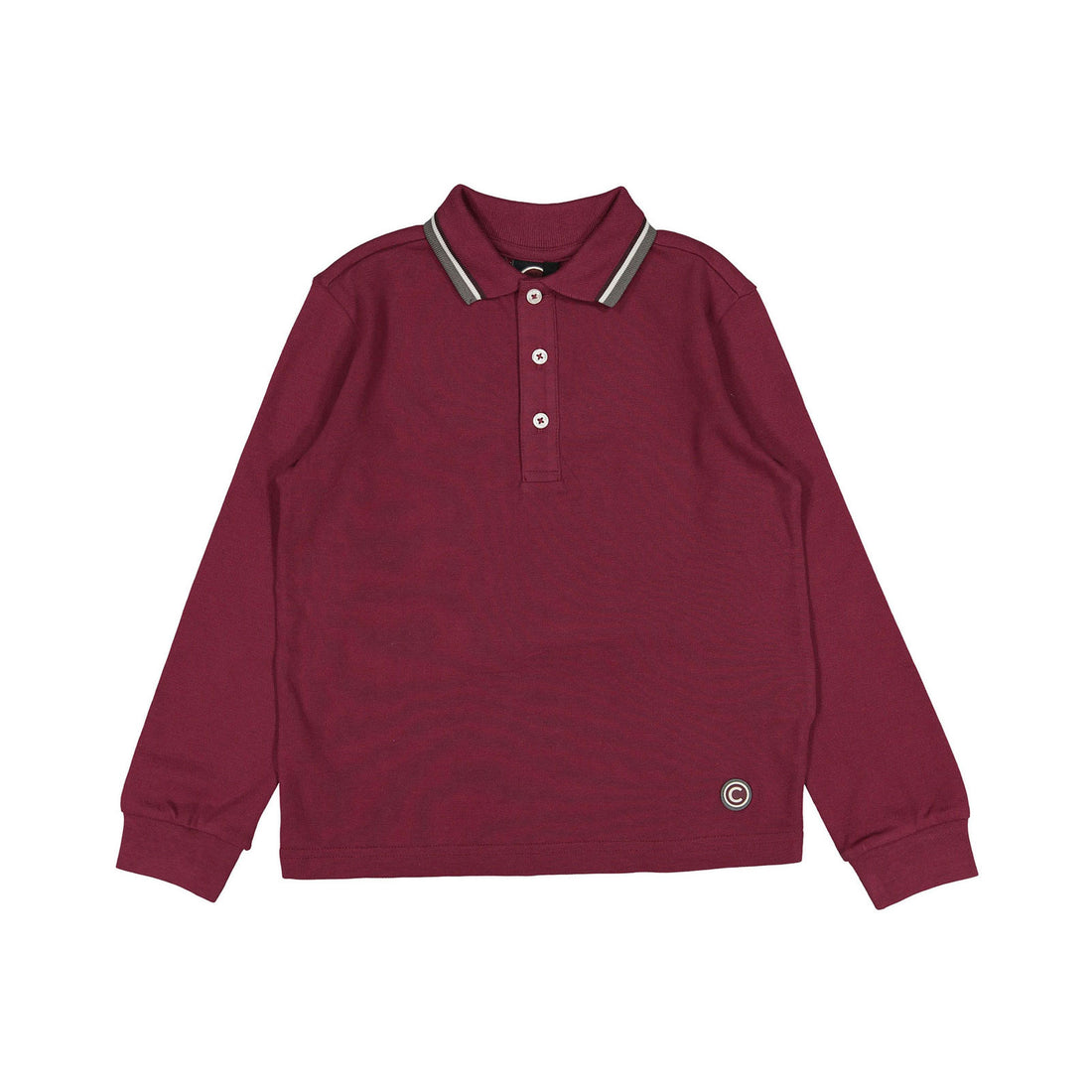 Colmar Burgundy Collar Detailed Polo