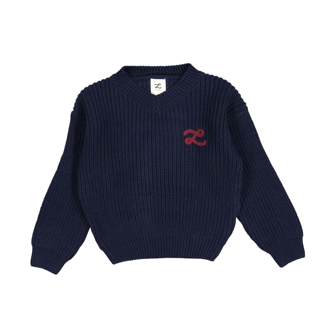 L by Ladida Navy Knit Sweater