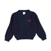 L by Ladida Navy Knit Sweater
