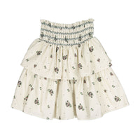 Cera Una Volta Cream Flower Akiko Skirt