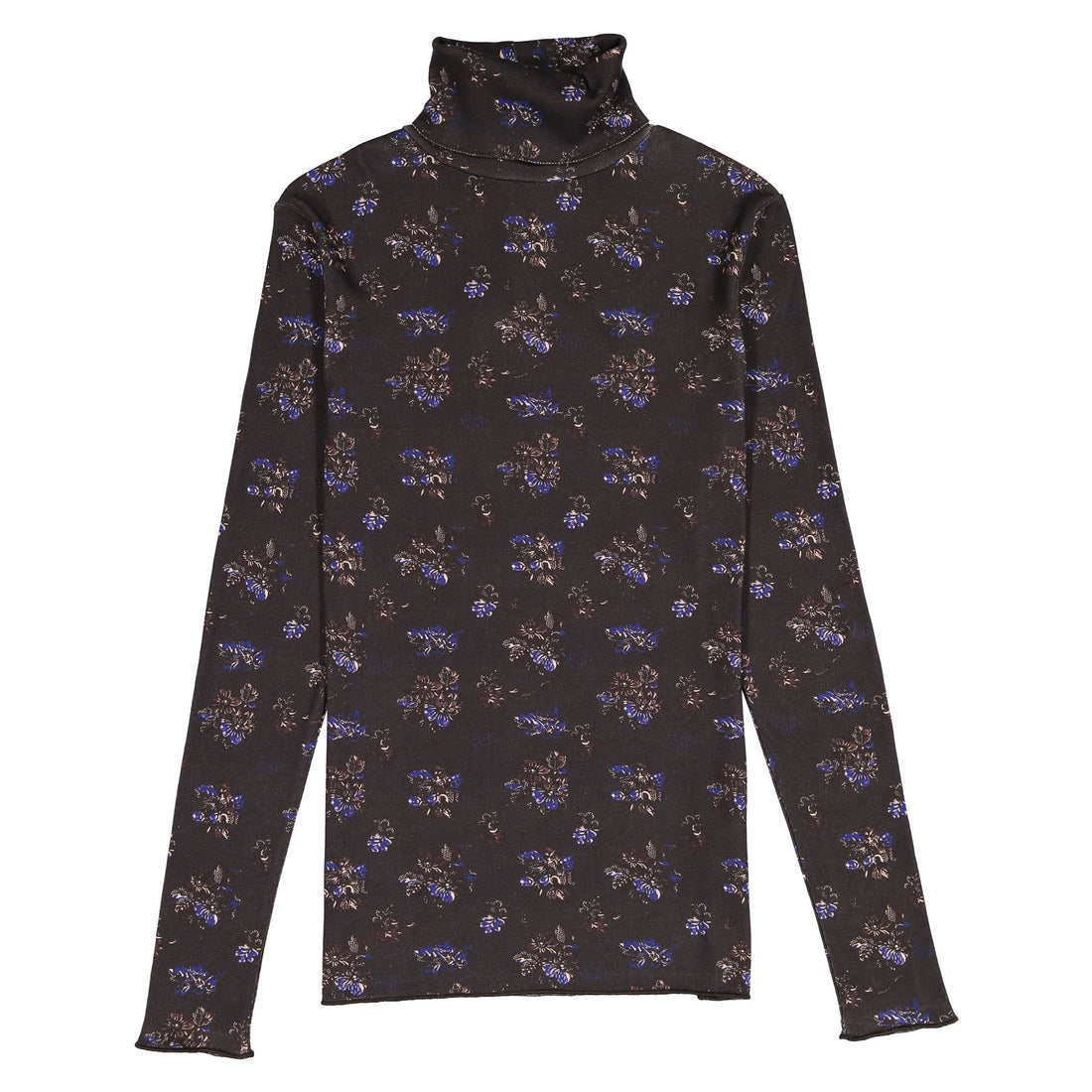Soeur Prune Floral Turtleneck
