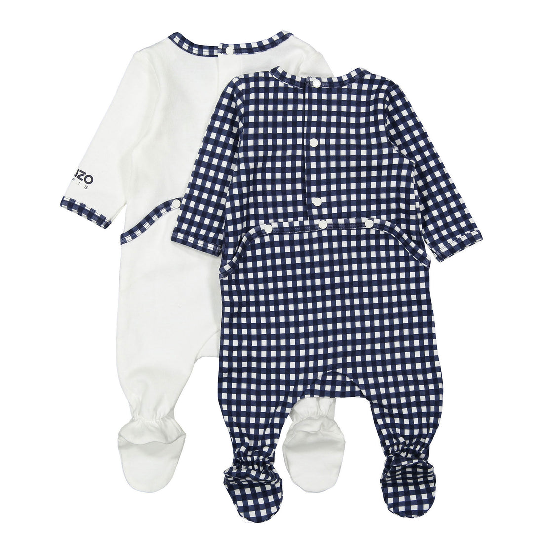 Kenzo Ivory Boy Set Footies