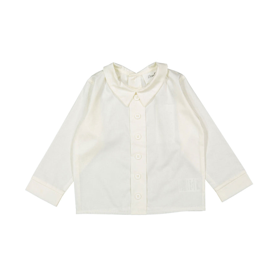 Pernille Ivory Short Collar Shirt