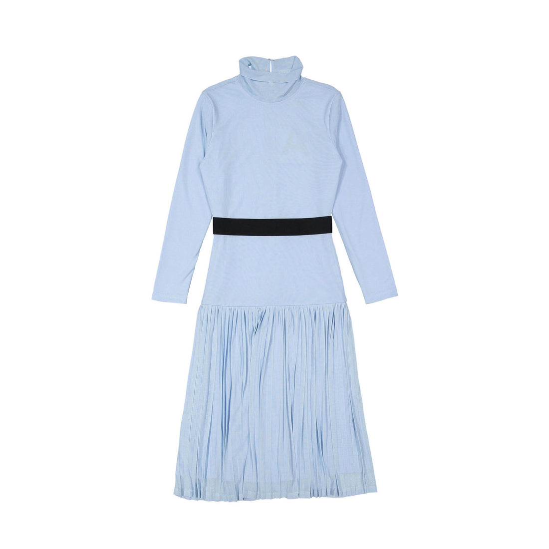 A4 Baby Blue Tulle Maxi Dress