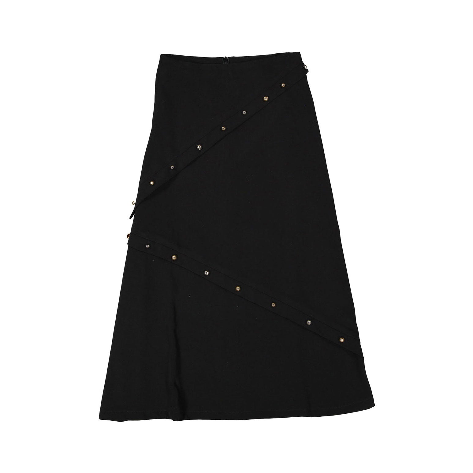 A4 Studded A Line Maxi Skirt – Ladida