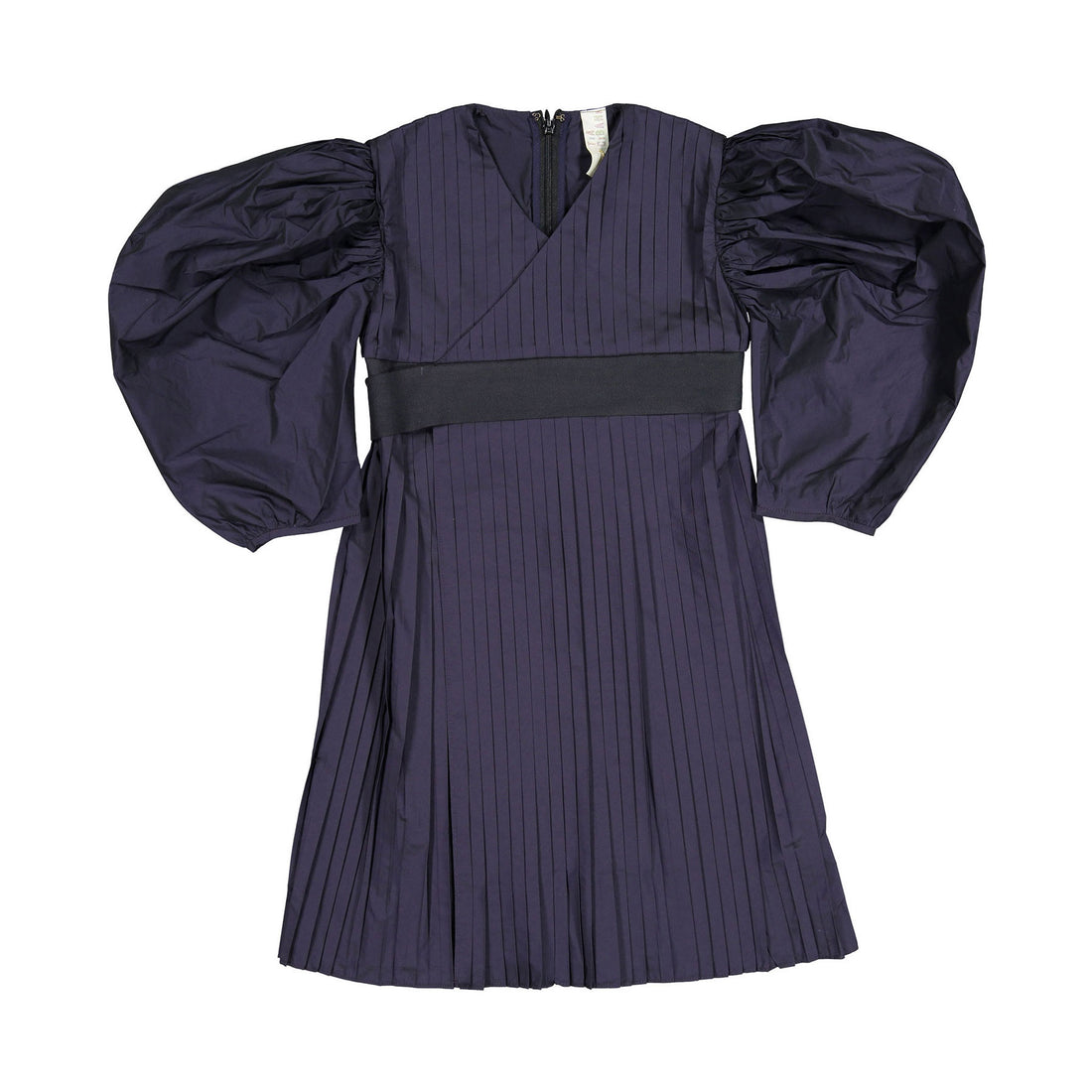 Tia Cibani Twilight Cornucopia Pleated Wrap Frock