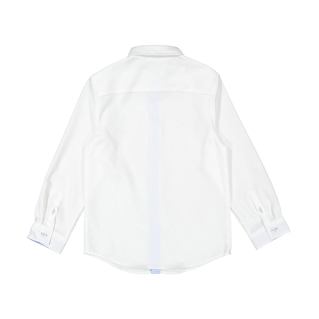 Boys and Arrows White/Light Blue Contrast Long Sleeve Shirt