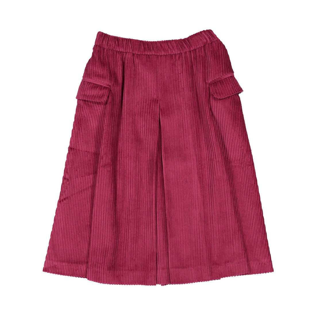 Unlabel Burgundy Velvet A-line Skirt