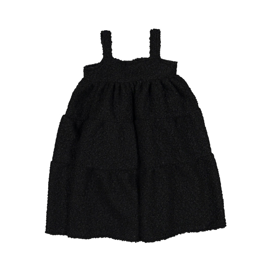 Olivia Rohde Black Teddy Jumper Dress