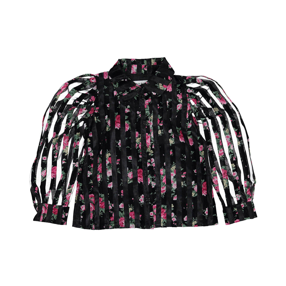 Christina Rohde Flower Striped Blouse