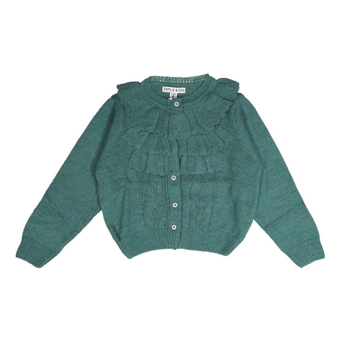 Emile et Ida Fir Openwoek Vall Cardigan