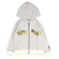Bonton Grey Logo Zip Up