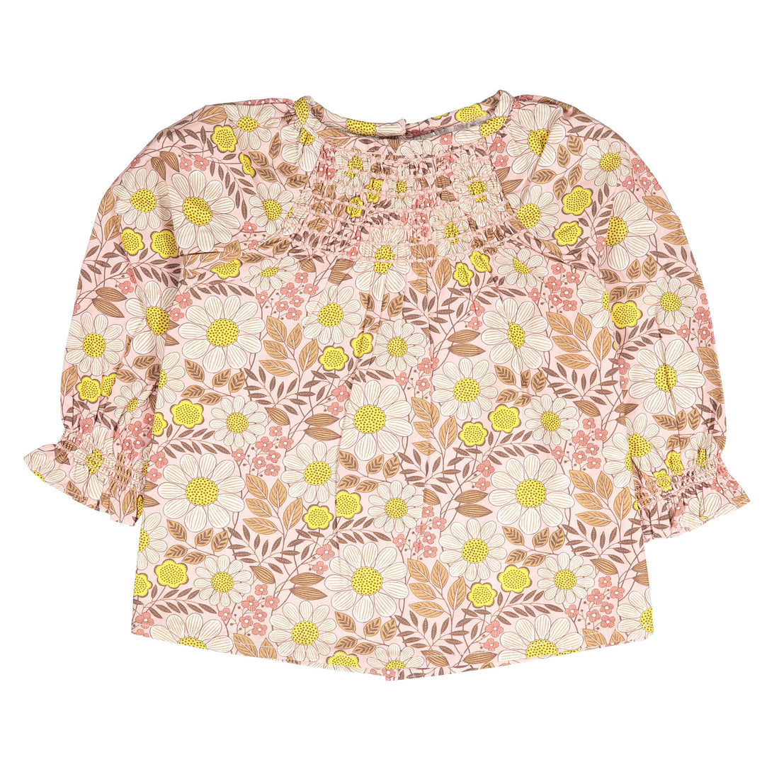 Bonton Daisy Floral Baby Blouse