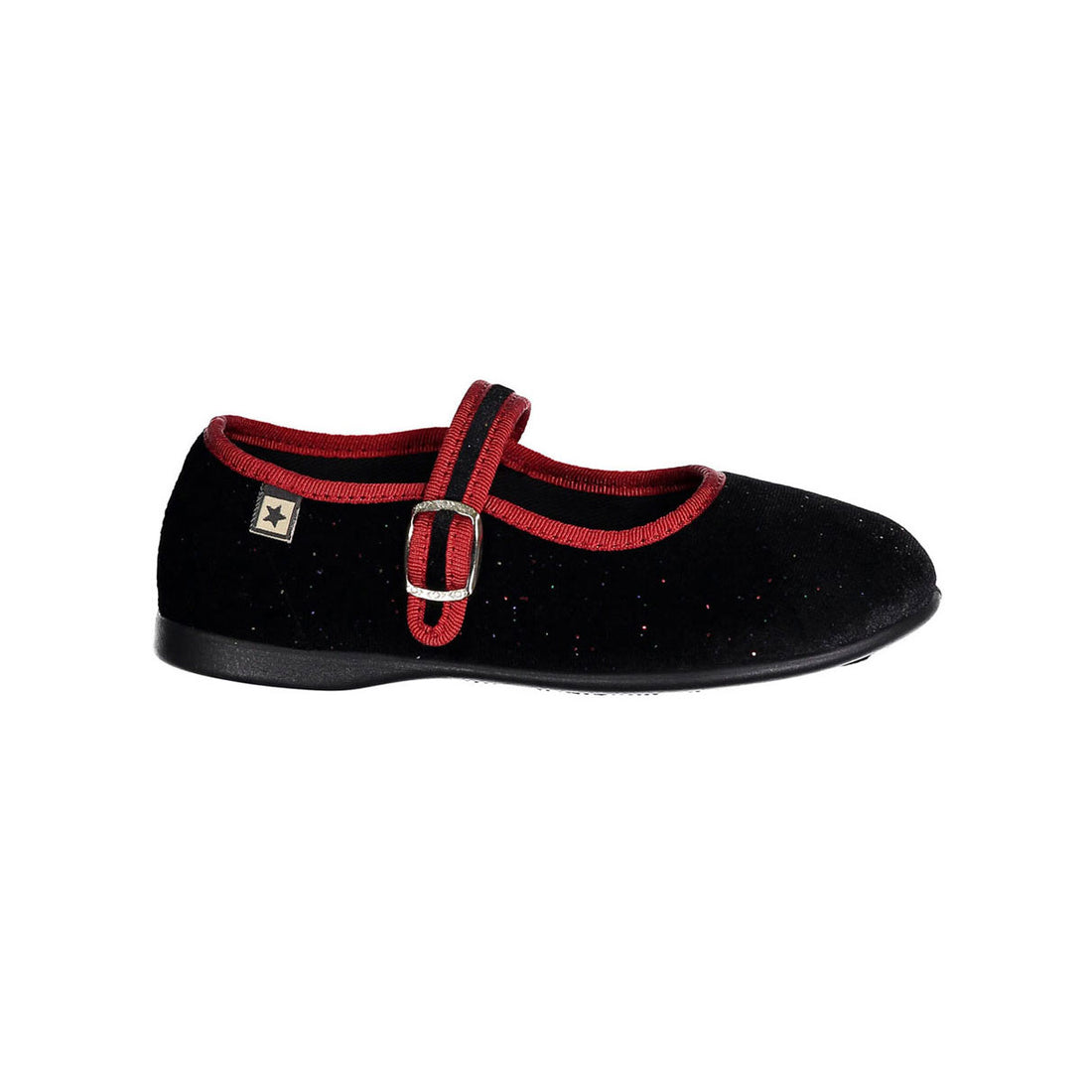 Bonton Black Jane Soft Mary Janes
