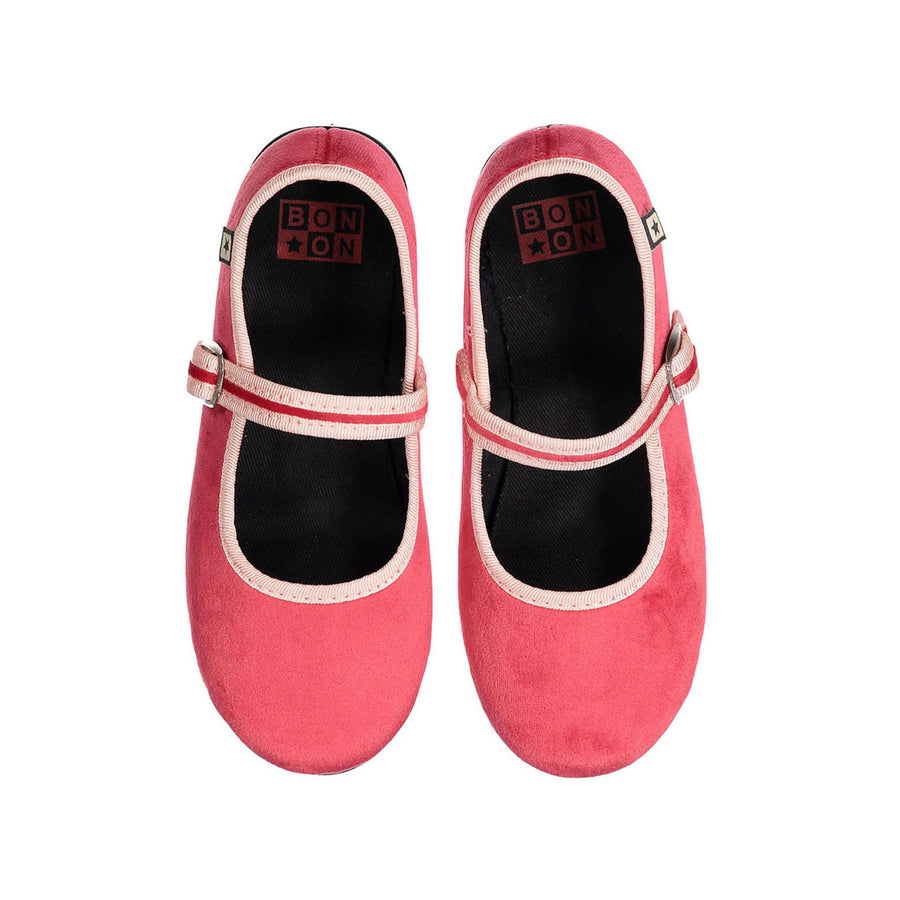 Bonton Red Jane Soft Mary Janes - Main Image
