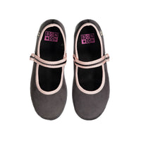 Bonton Grey Jane Soft Mary Janes
