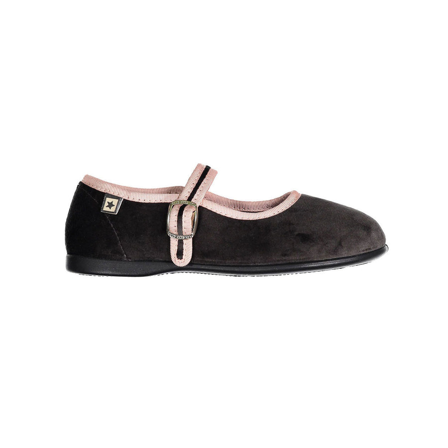Bonton Grey Jane Soft Mary Janes