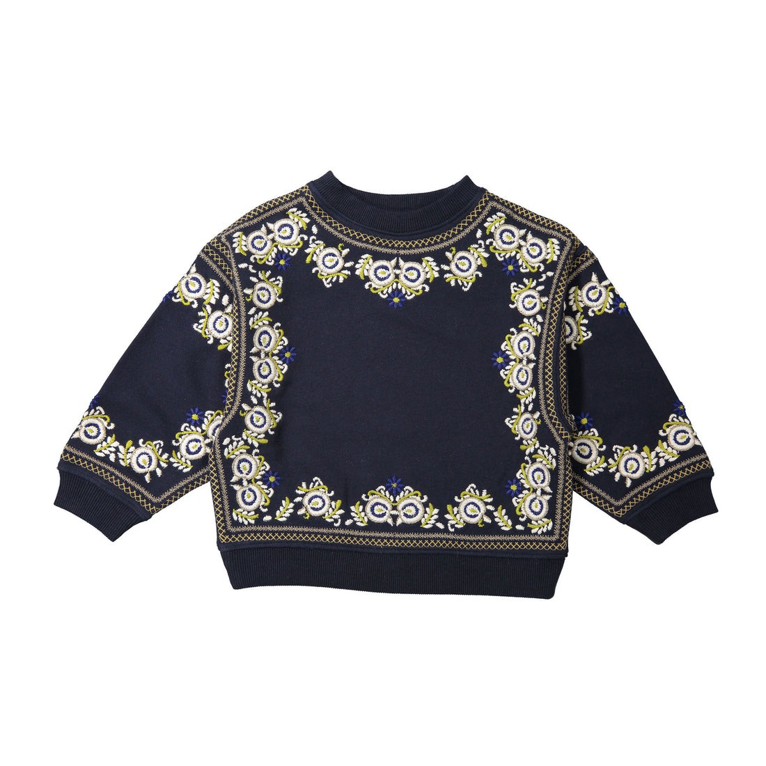 Bonpoint Marine Embroidered Dolores Sweatshirt
