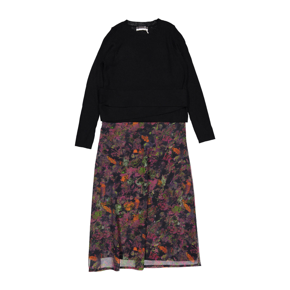 ROWE Bright Floral Slip Dress Set
