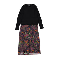 ROWE Bright Floral Slip Dress Set