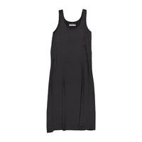 ROWE Black Color Patch Slip Dress