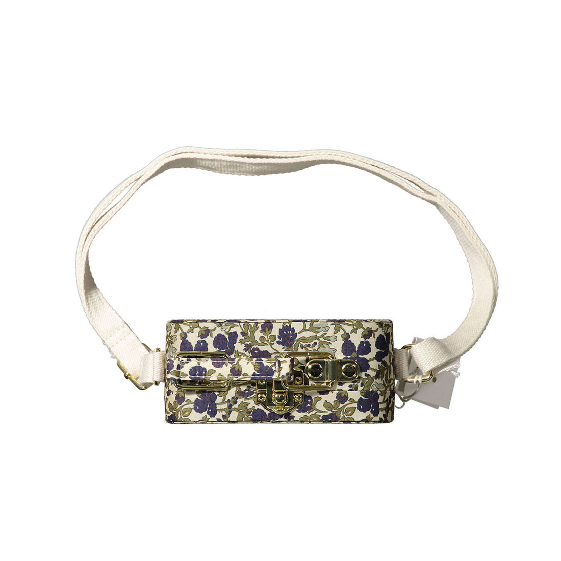 Bonpoint Beige Floral Bag