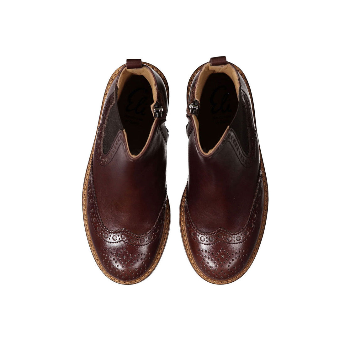 Papanatas Chocolate Chelsea bootie