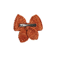 Misha and Puff Medium Puff Bow - Cinnamon