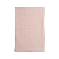 Bonpoint Pale Rose Classic Knit Blanket